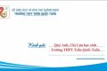 Thư ngỏ về việc tổ chức Lễ kỷ niệm 70 năm thành lập Trường THPT Trần Quốc Tuấn.